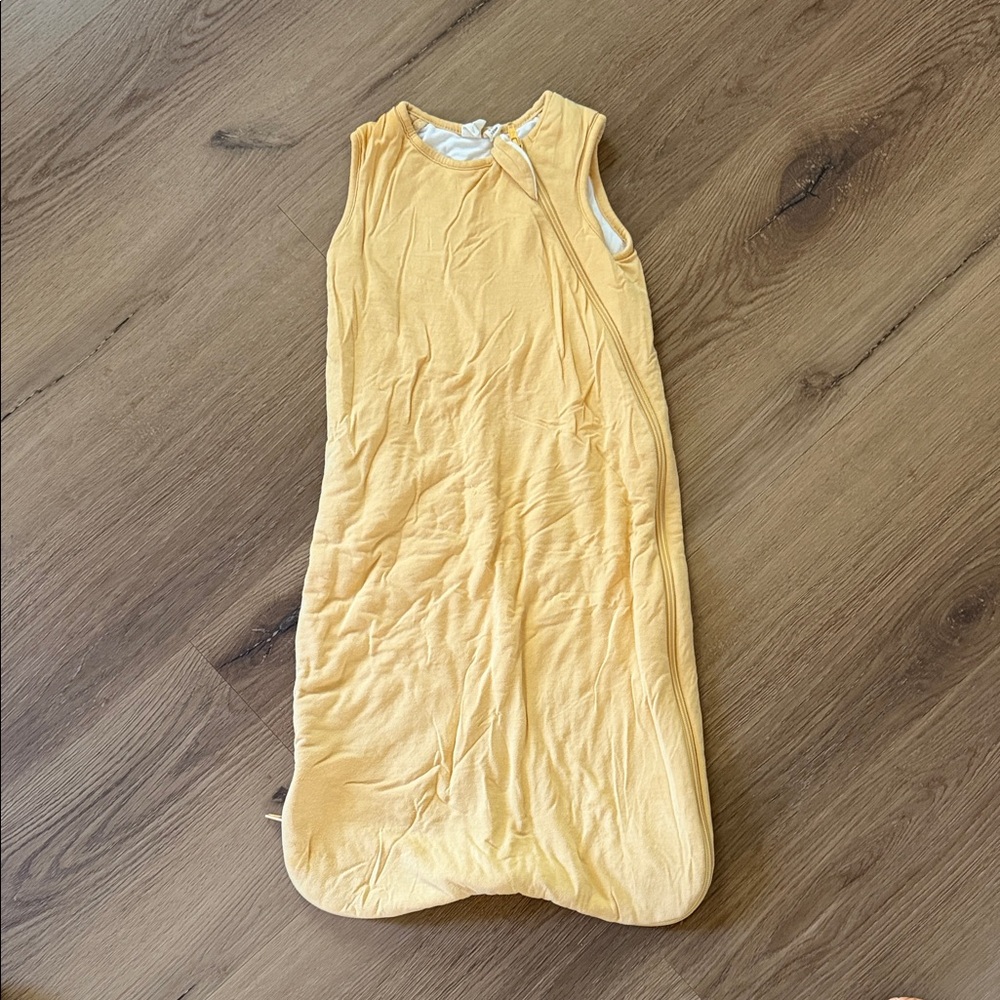 Kyte Yellow Sleeveless 1.0 tog Baby Sleep Sack